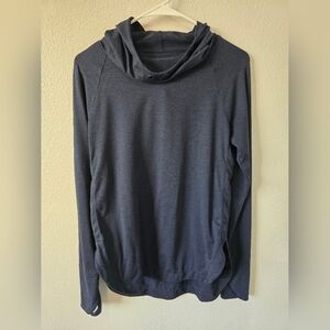 Athleta Uptempo Hoodie Sweatshirt Womens XS Blue